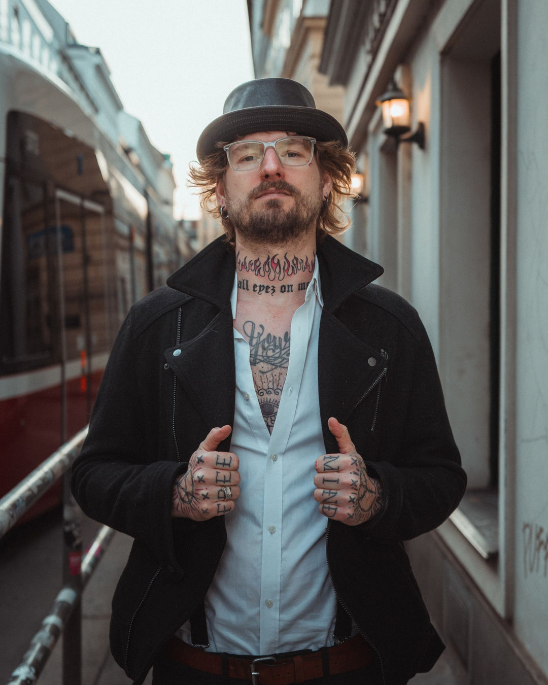 ODENTON PORK PIE STETSON ANTIK BRAUN