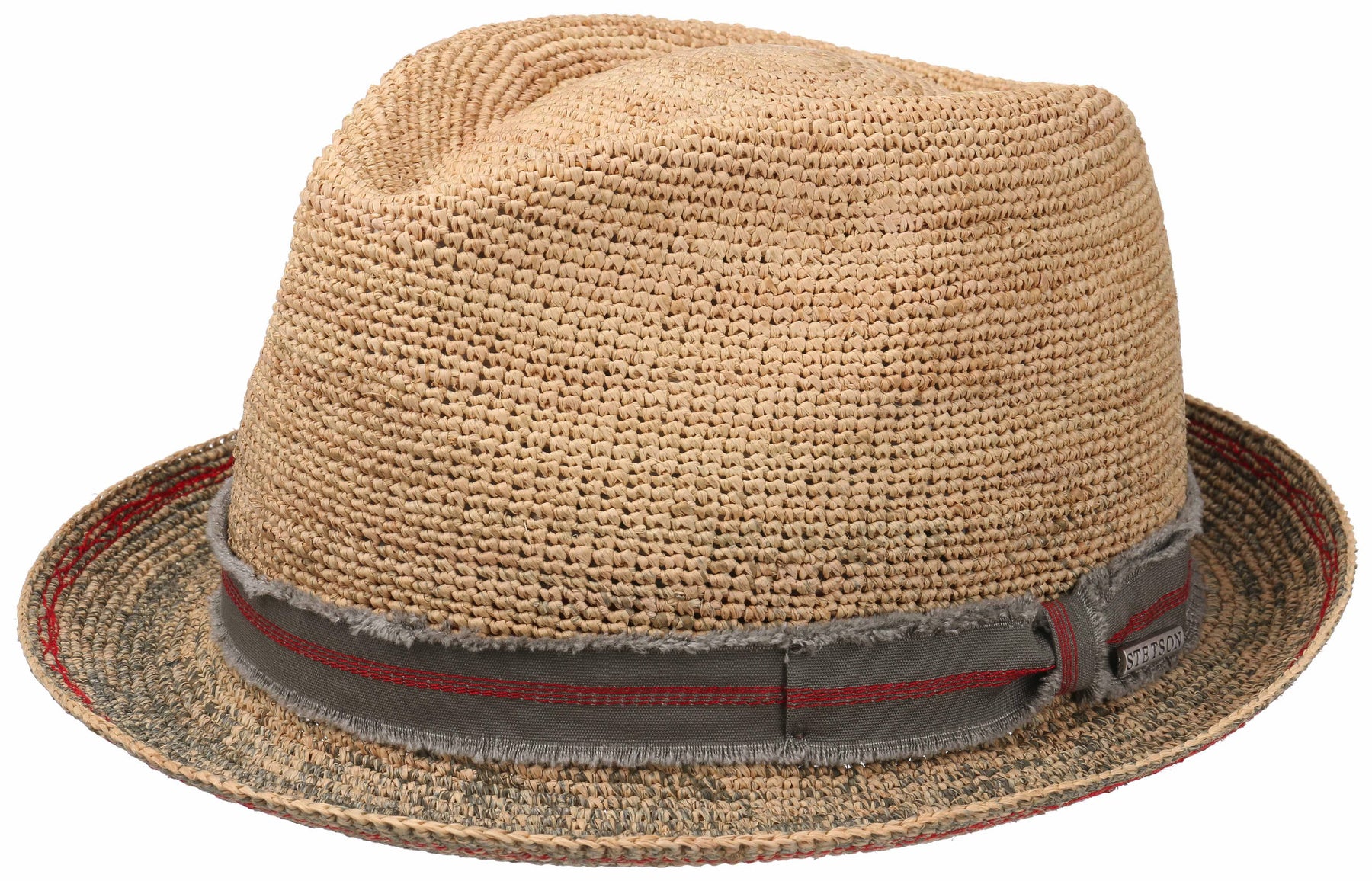 TRILBY CROCHET STETSON NATUR MULTI