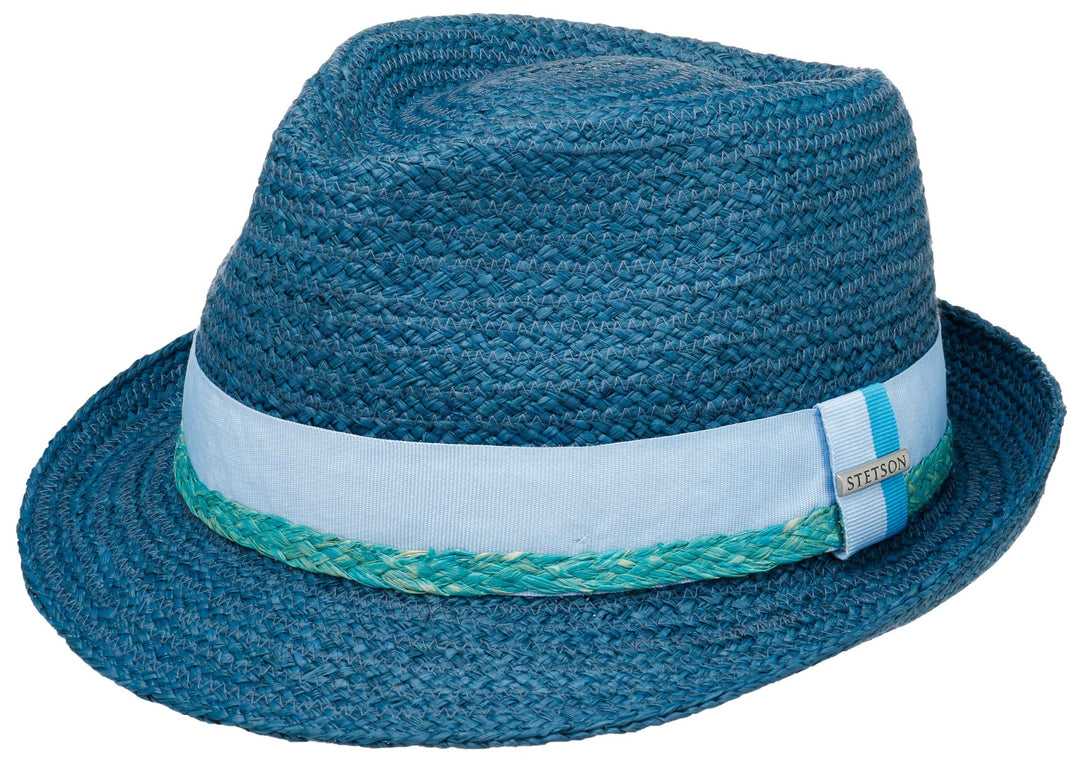 TRILBY RAFFIA 2TON       STETSON NAVY