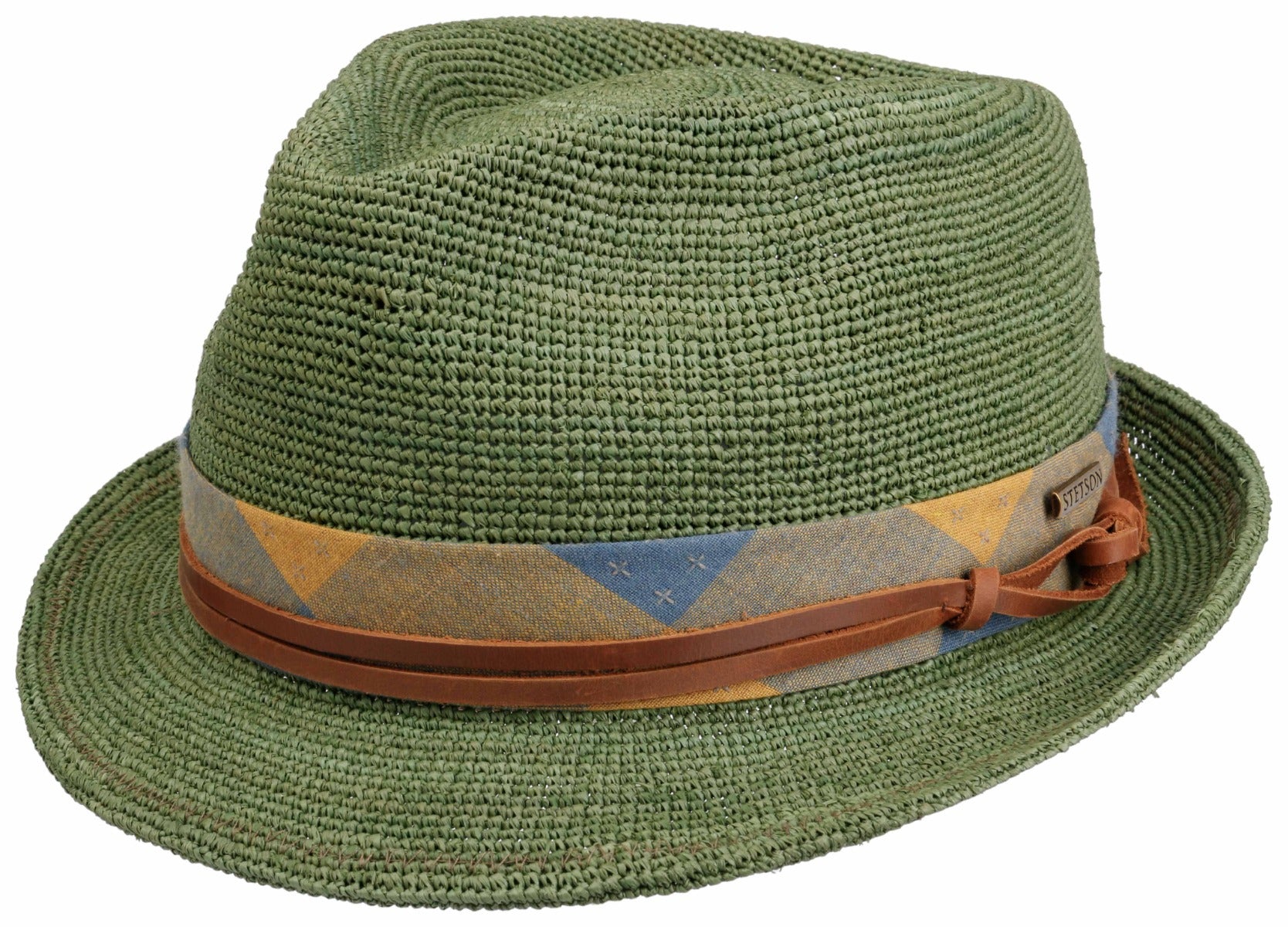 Trilby Strohhut Crochet Stetson