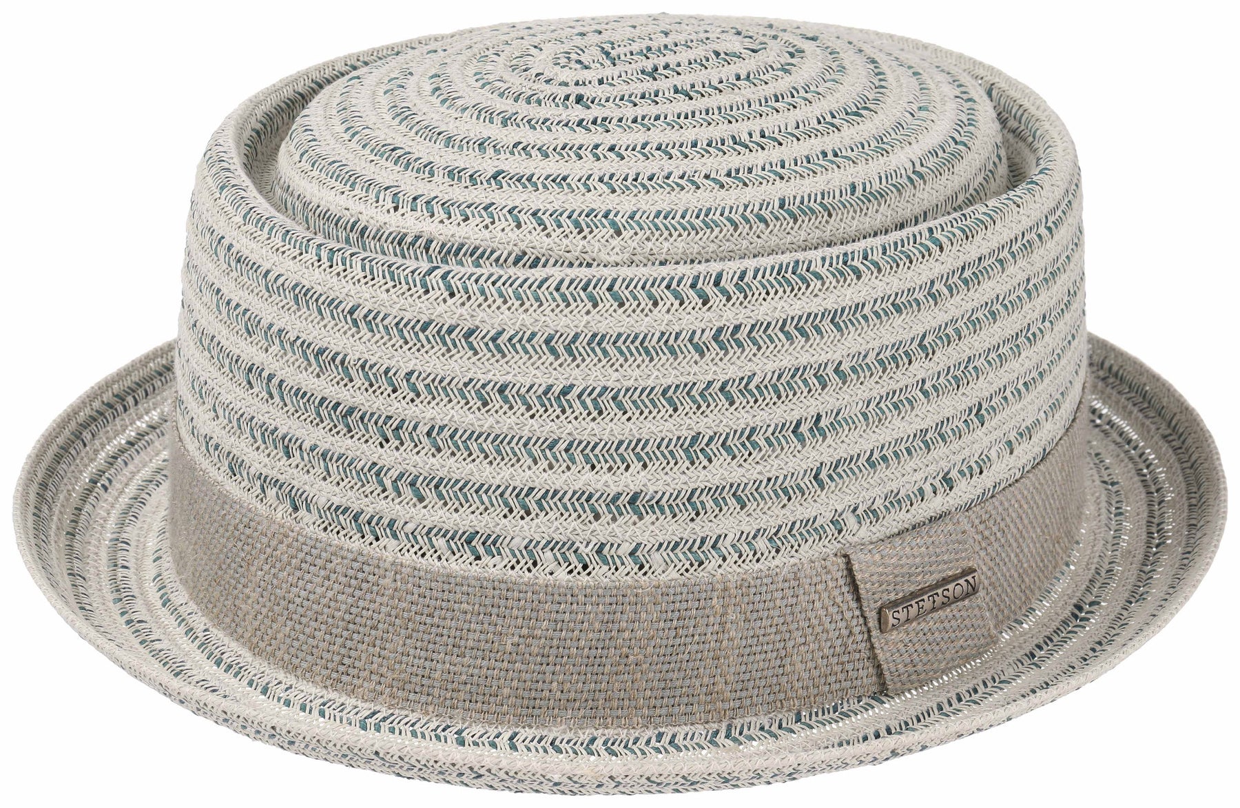 PORK PIE TOYO VISCOSE STETSON GRAU