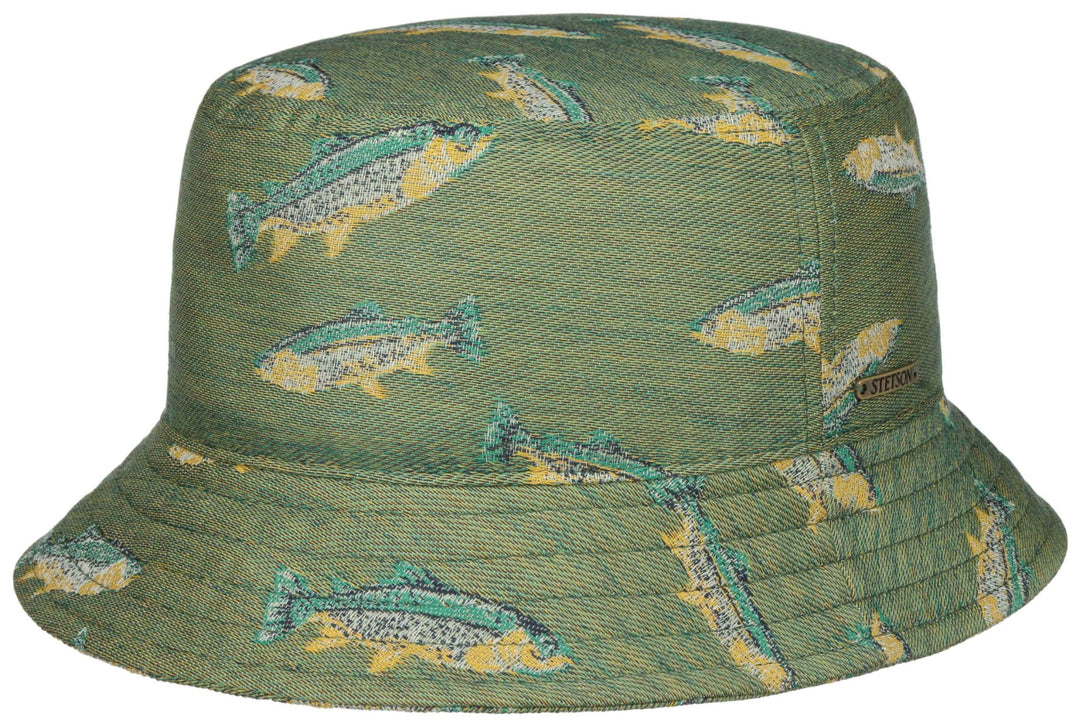 Fischerhut Jaquard Stetson Grün