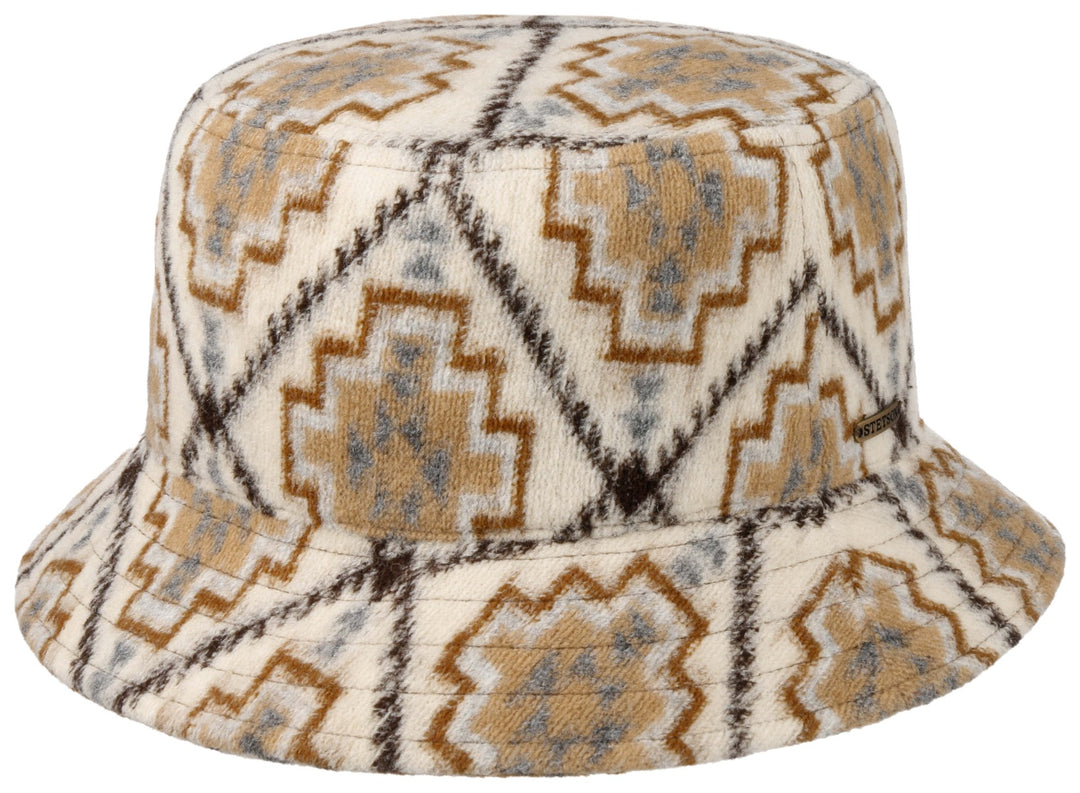 BUCKET NAVAJO JERSEY STETSON NATUR