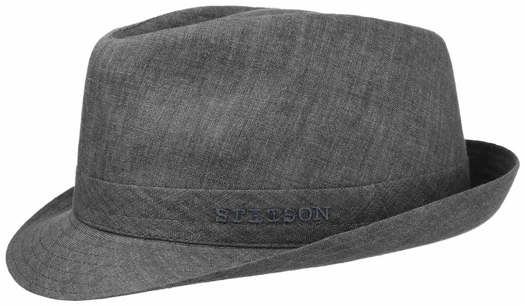 GENEVA LINEN STETSON HELLGRAU