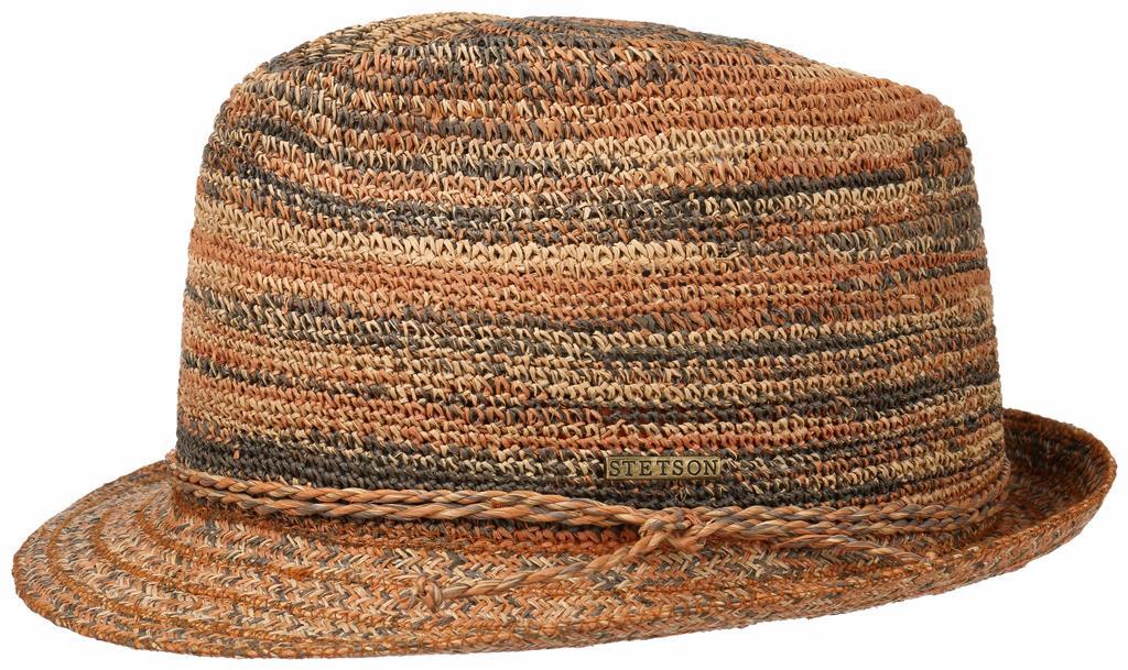 TRILBY RAFFIA CROCHET STETSON BRAUN ArtNr 1238541