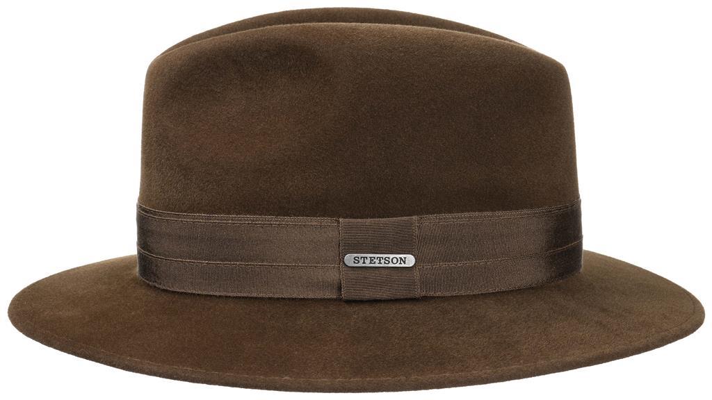 TRAVELLER FURFELT VELOUR STETSON BRAUN Art 2628206