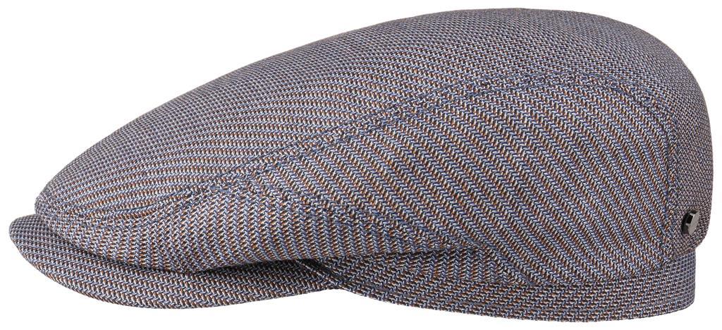 BELFAST VIRGIN WOOL SILK STETSON BLAU Art 6380101