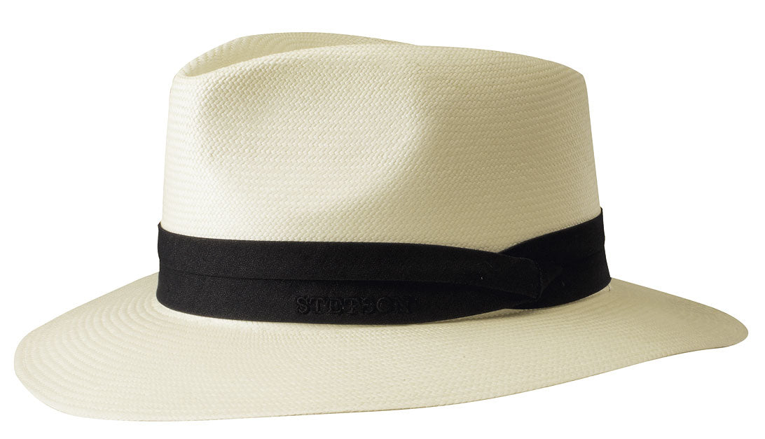 TRAVELLER PANAMA         STETSON BLEACHED
