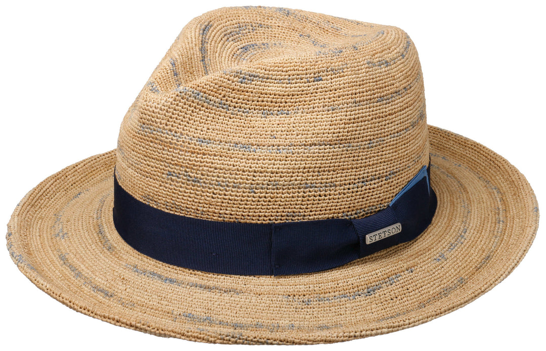 TRAVELLER RAFFIA CROCHET STETSON NATUR