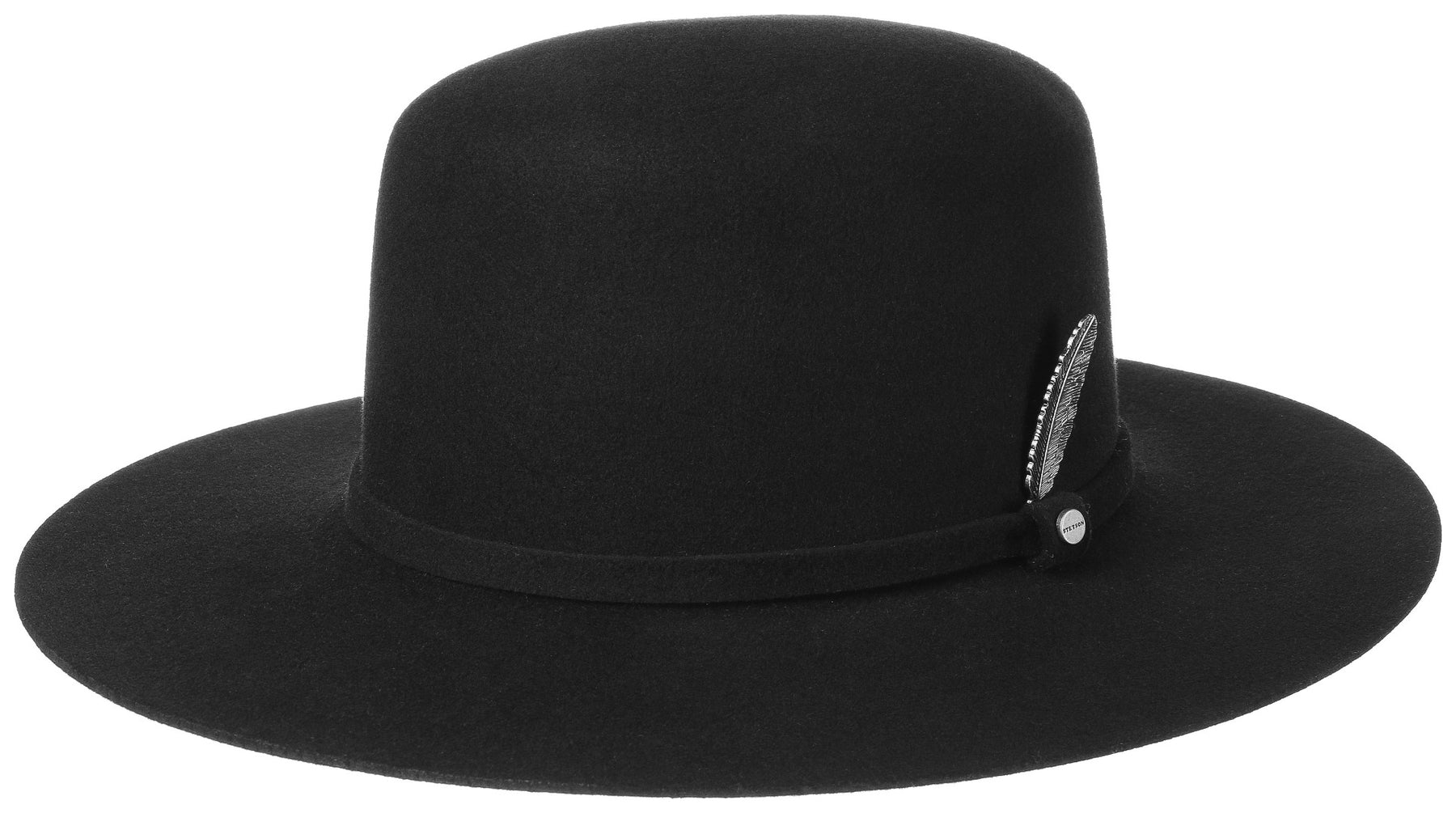 AMISH WOOLFELT STETSON SCHWARZ