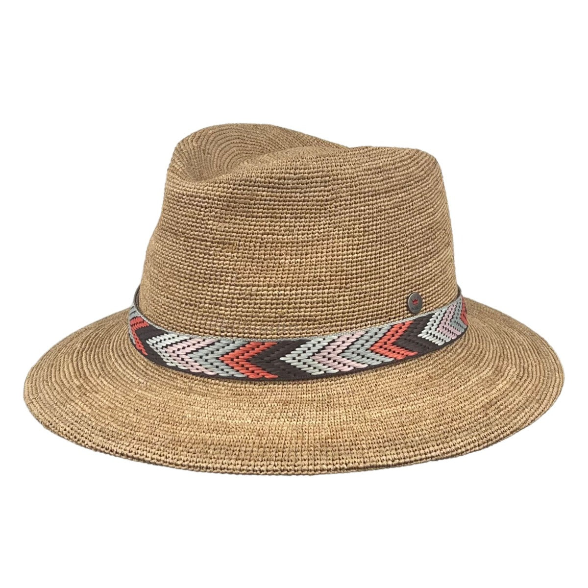 Traveller Hut Raffia Strohhut Super Fine Balke Natur