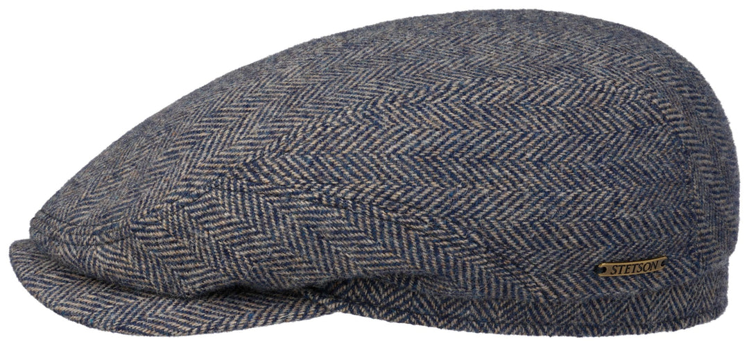 Flatcap Woolrich Stetson Blau