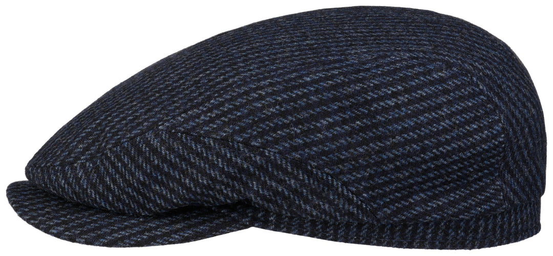 Driver Flatcap Woolen Stripe Stetson