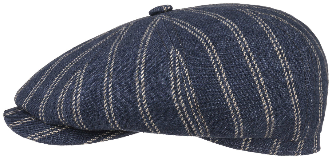 HATTERAS LINEN STRIPE STETSON JEANS