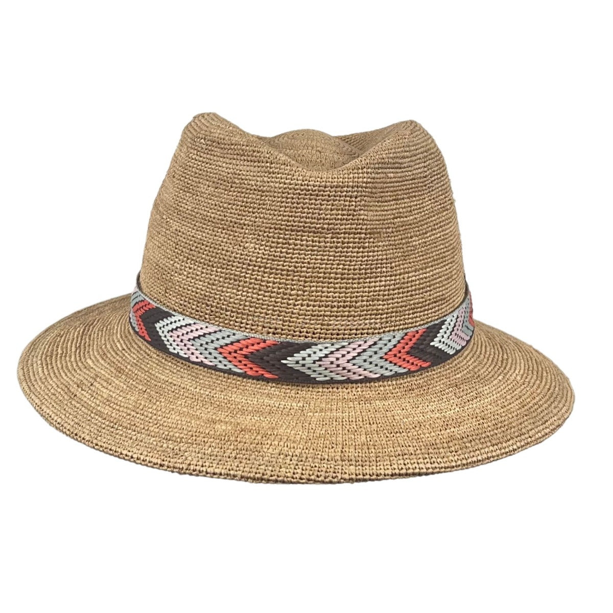 Traveller Hut Raffia Strohhut Super Fine Balke Natur