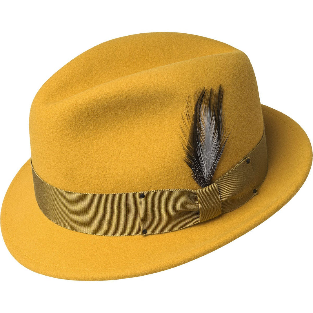 TINO TRILBY LITEFELT BAILEY SATIN BRASS