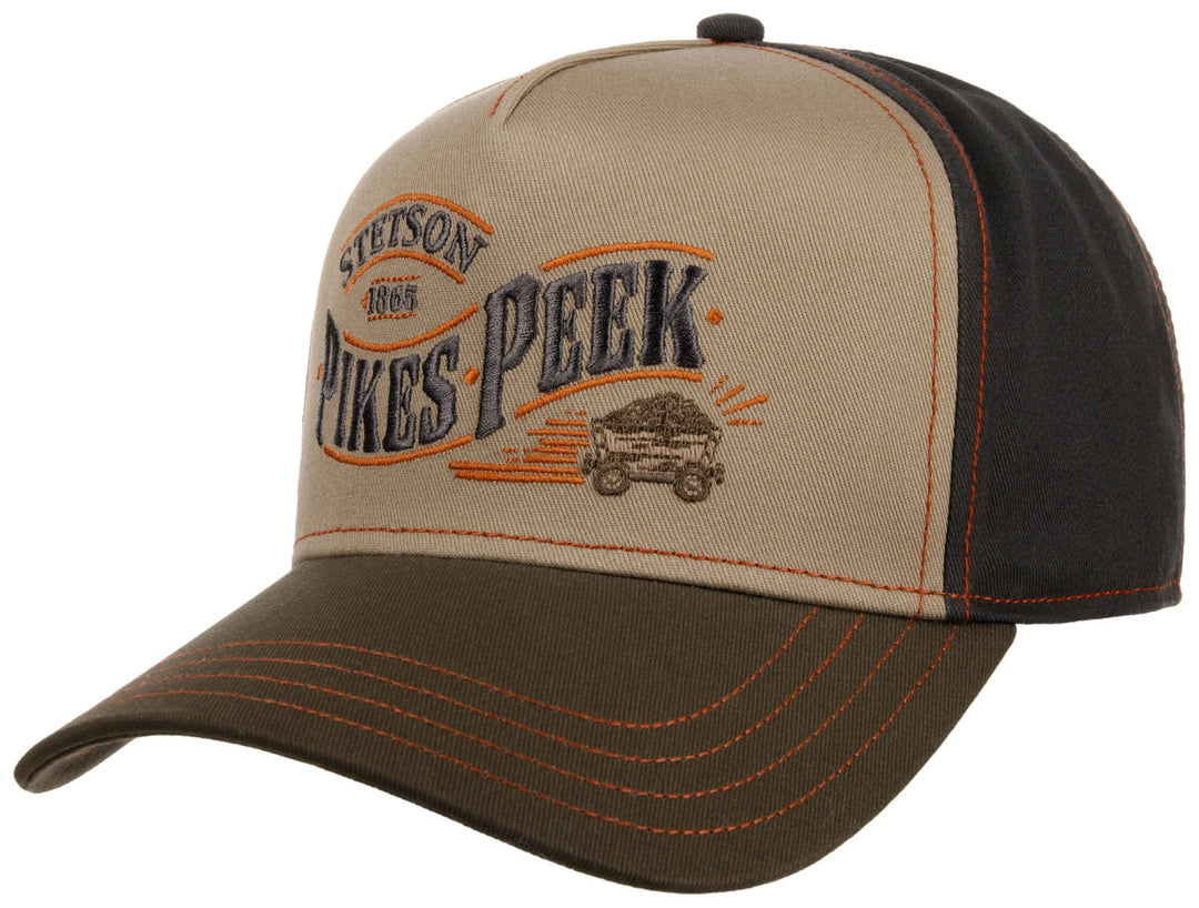Trucker Cap Pikes Peak Stetson Green