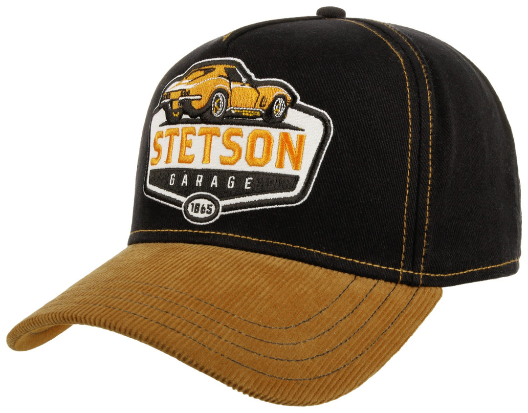 Trucker Cap Garage Stetson Gold Schwarz