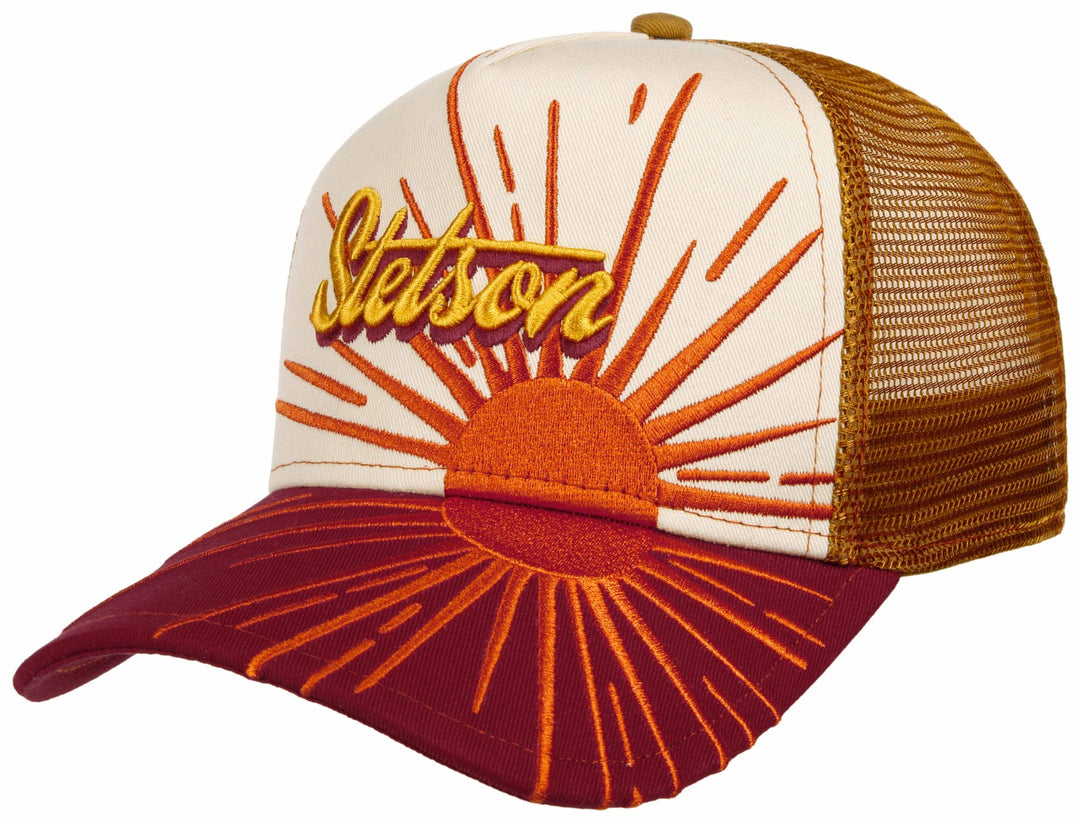 Trucker Cap Dawn Stetson Beige Red