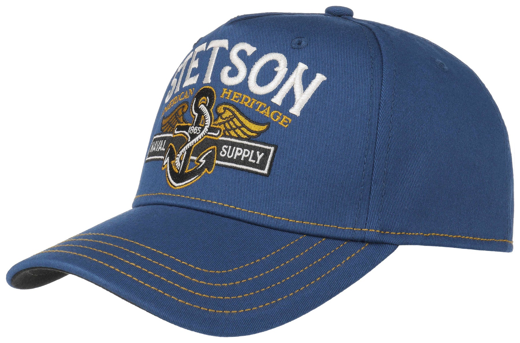 TRUCKER CAP NAVAL SUPPLY STETSON BLAU