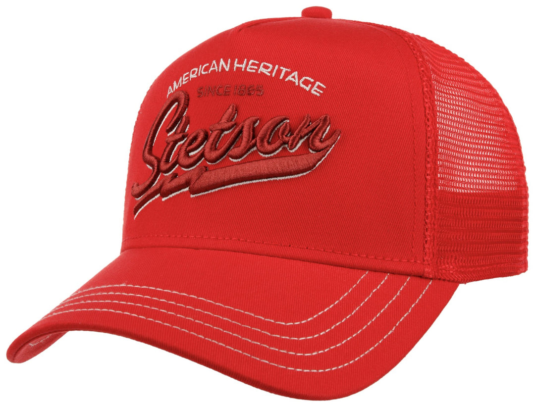 Trucker Cap American Classic Stetson Feuerrot