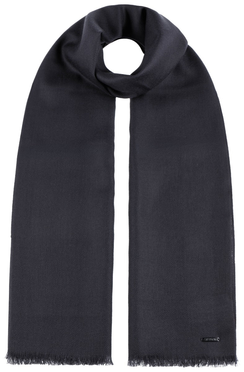 Schal Uni Zopf Stetson Asphalt