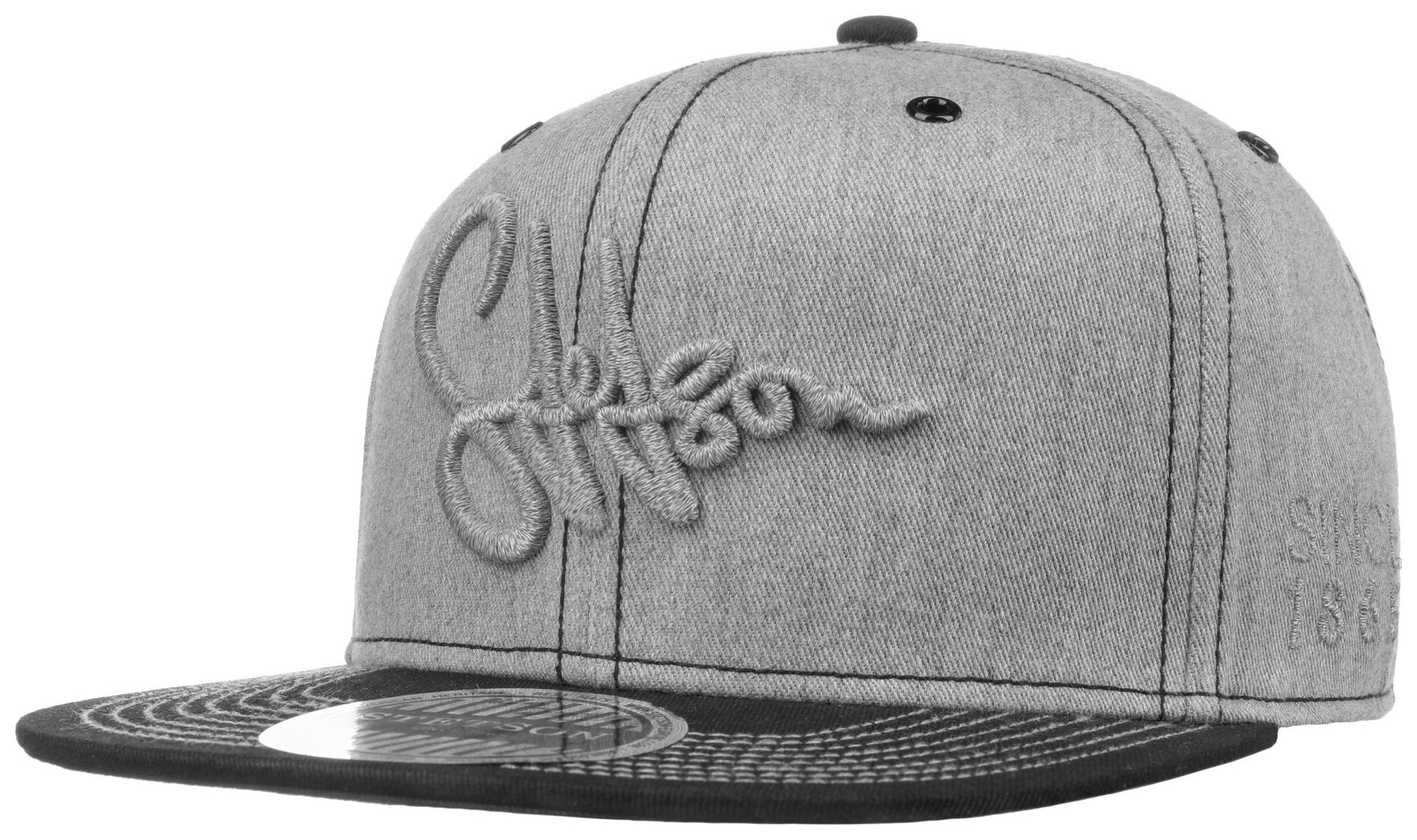 BASEBALL CAP COTTON STETSON HELLGRAU - Hut - online.at