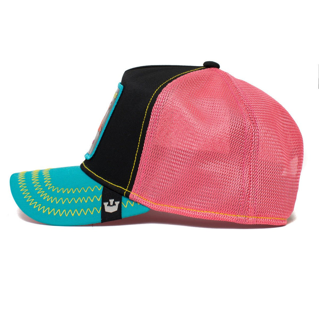 BASEBALL FLAMINGOALS GOORIN BROS BLACK MULTI - Hut - online.at