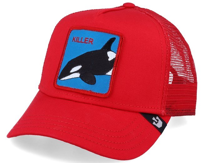 BASEBALL KILLER WHALE GOORIN BROS RED - Hut - online.at