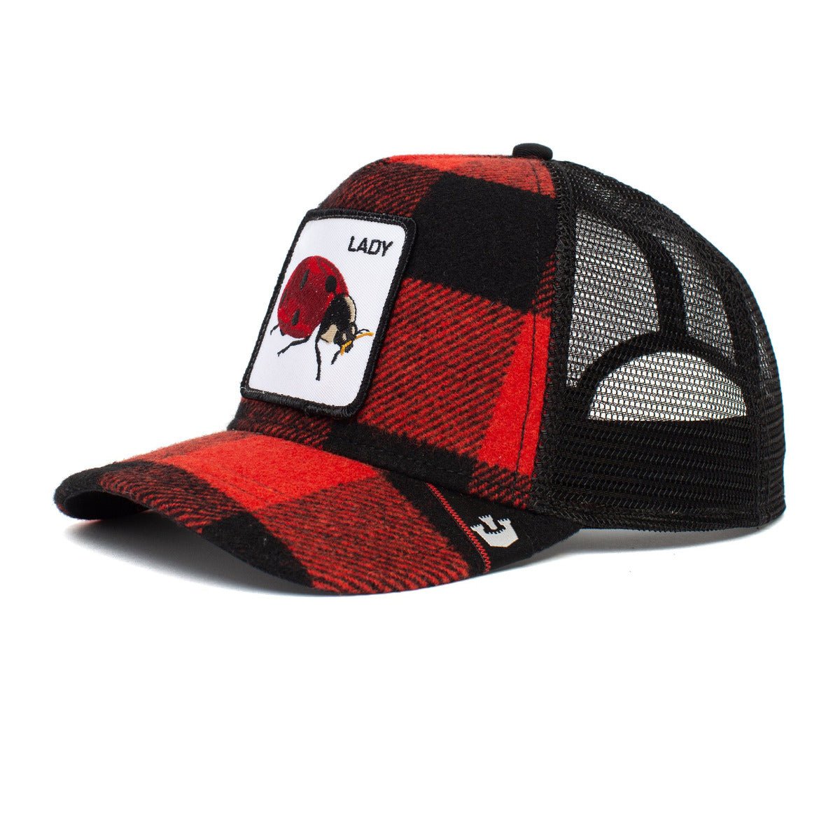 BASEBALL PLAIDY BUG GOORIN BROS RED - Hut - online.at