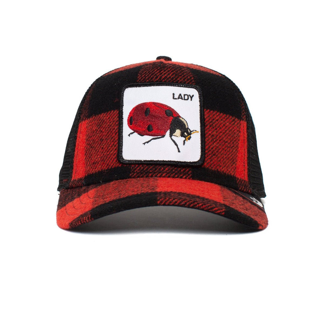 BASEBALL PLAIDY BUG GOORIN BROS RED - Hut - online.at
