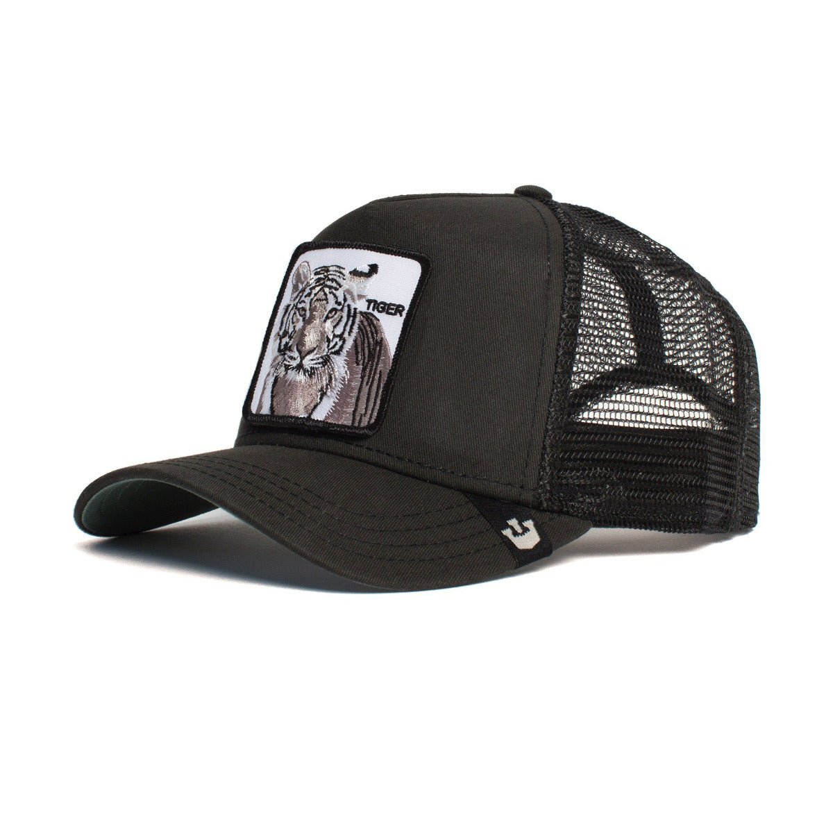 BASEBALL SILVER TIGER GOORIN BROS BLACK - Hut - online.at