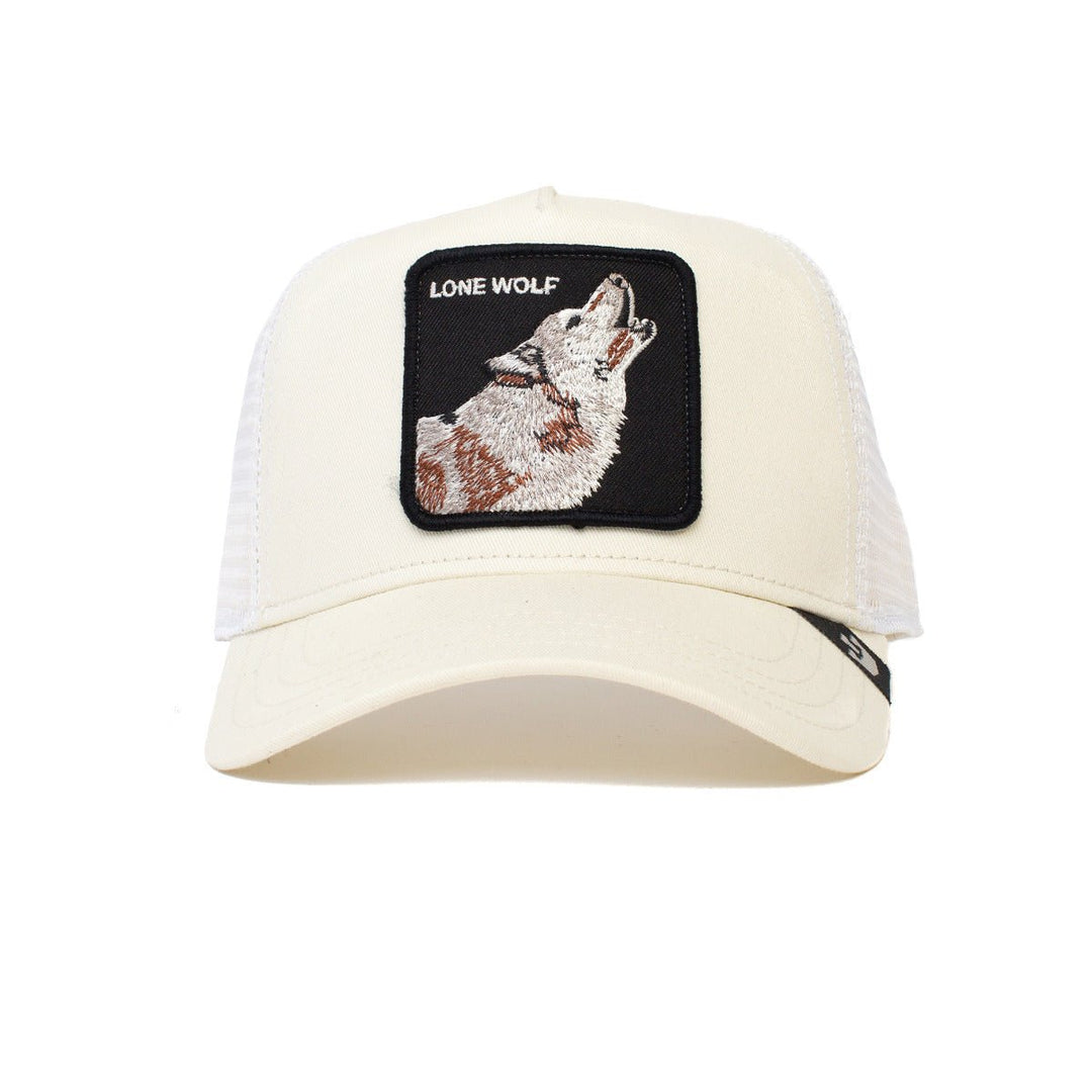 BASEBALL THE LONE WOLF GOORIN BROS WHITE - Hut - online.at