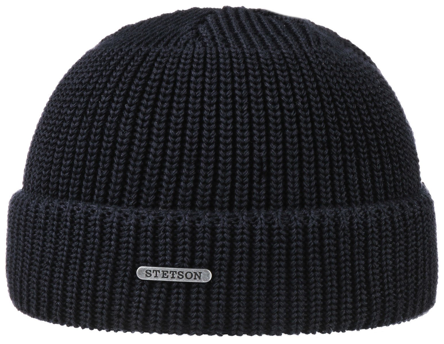 BEANIE COTTON STETSON NAVY - Hut - online.at