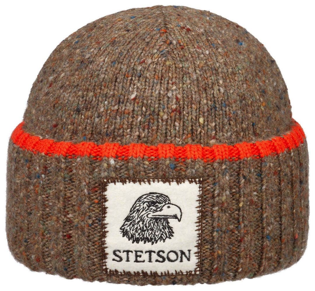 BEANIE EAGLE STETSON BRAUN - Hut - online.at