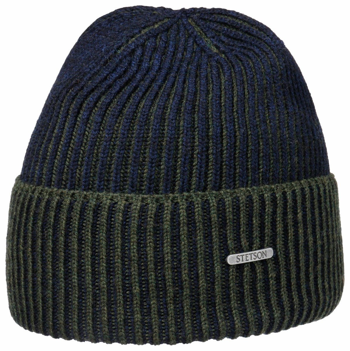 BEANIE MERINO WOOL STETSON NAVY - Hut - online.at