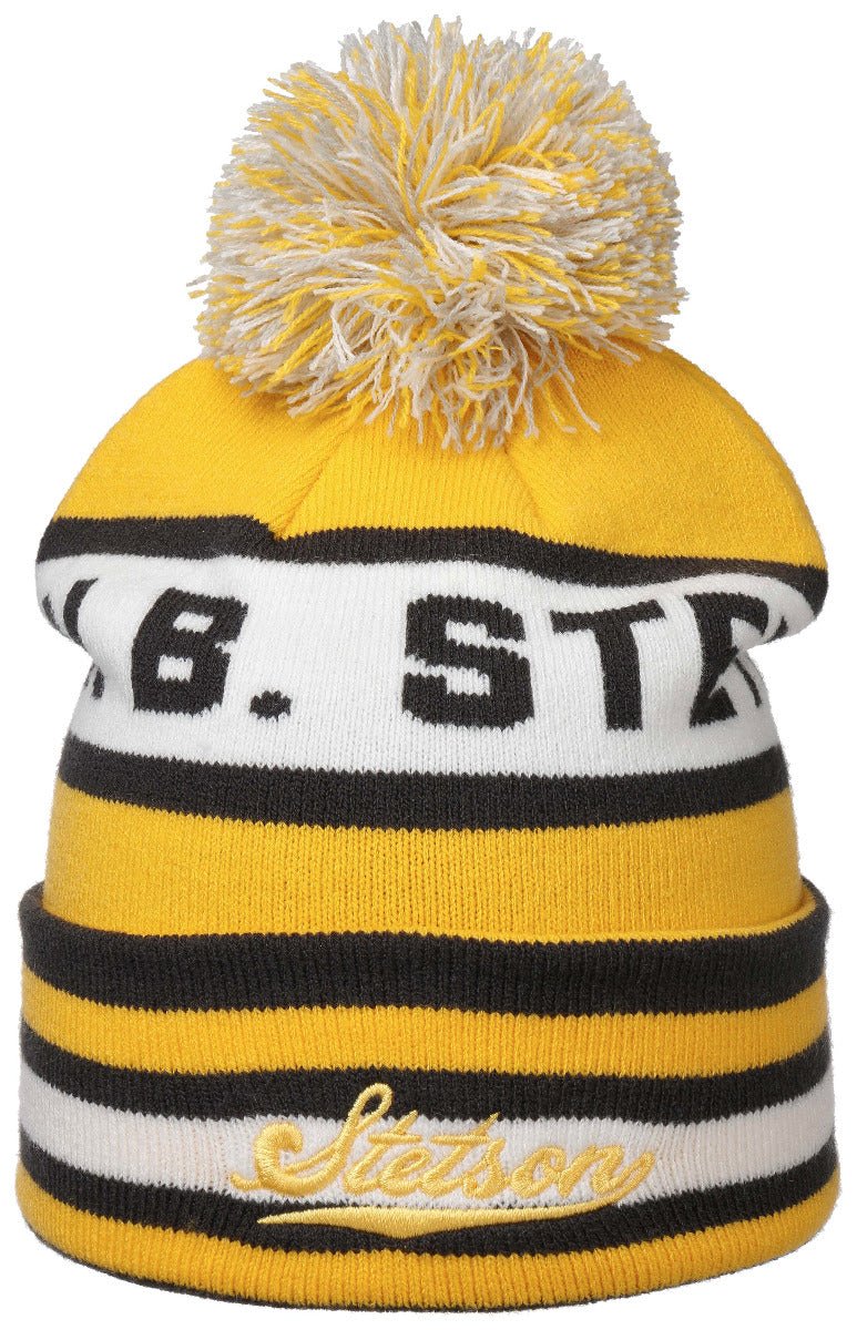 BEANIE POMPON STETSON GELB - Hut - online.at