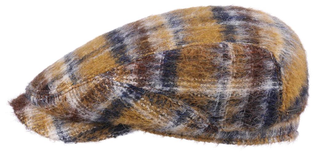 BELFAST ALPACA GLENCHECK STETSON BLAU ArtNr 6380305 55 - Hut - online.at