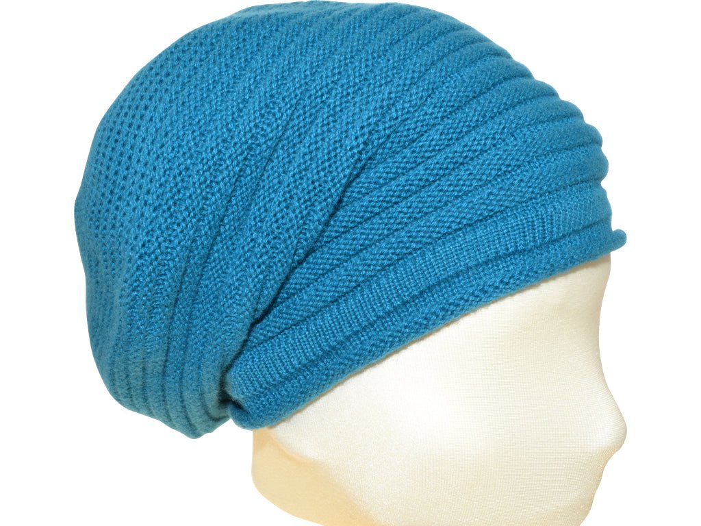 BERRETTO OVERSIZE AGATA FEINSTES CASHMERE - Hut - online.at