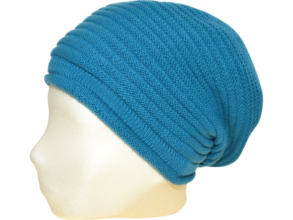 BERRETTO OVERSIZE AGATA FEINSTES CASHMERE - Hut - online.at