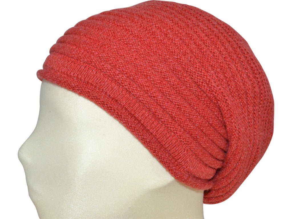 BERRETTO OVERSIZE MANDARI FEINSTES CASHMERE - Hut - online.at