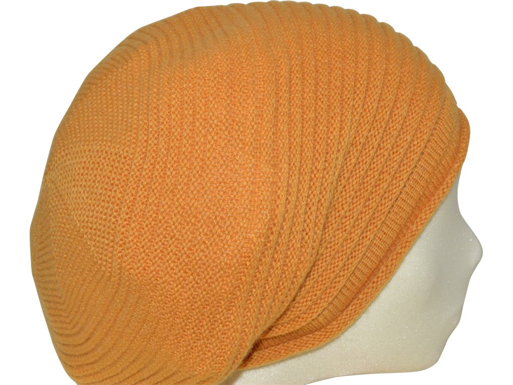 BERRETTO OVERSIZE ZUCCA FEINSTES CASHMERE - Hut - online.at