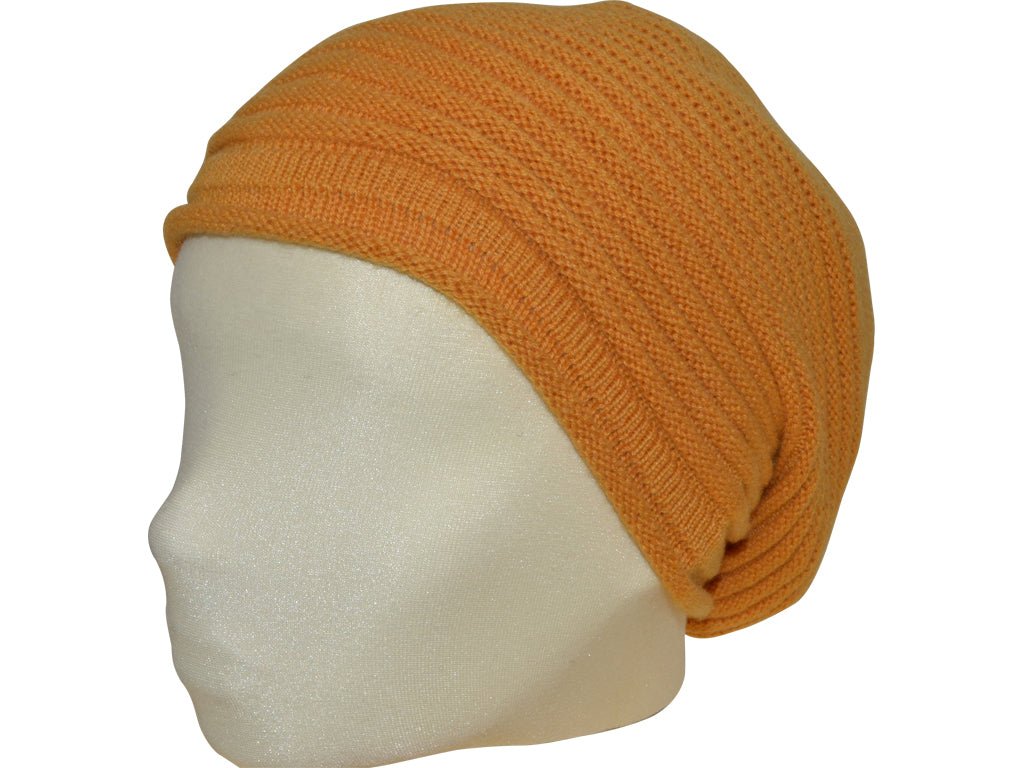 BERRETTO OVERSIZE ZUCCA FEINSTES CASHMERE - Hut - online.at