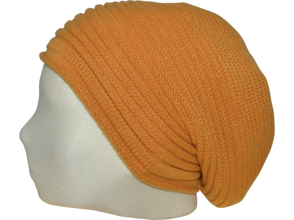 BERRETTO OVERSIZE ZUCCA FEINSTES CASHMERE - Hut - online.at