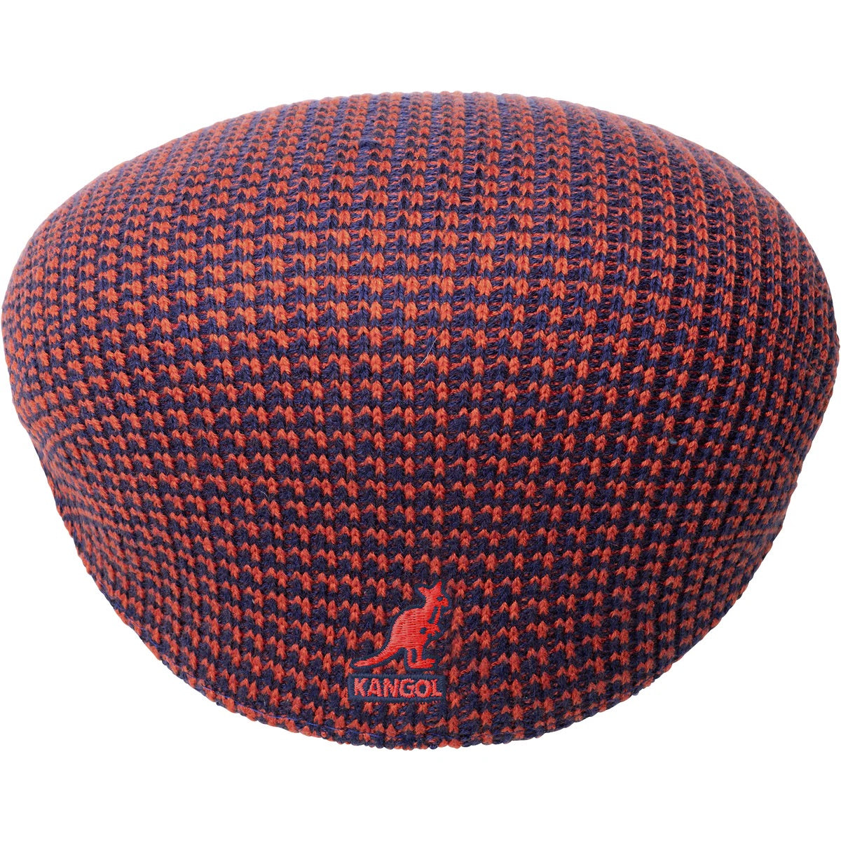 504 Grid Knit Flatcap Kangol