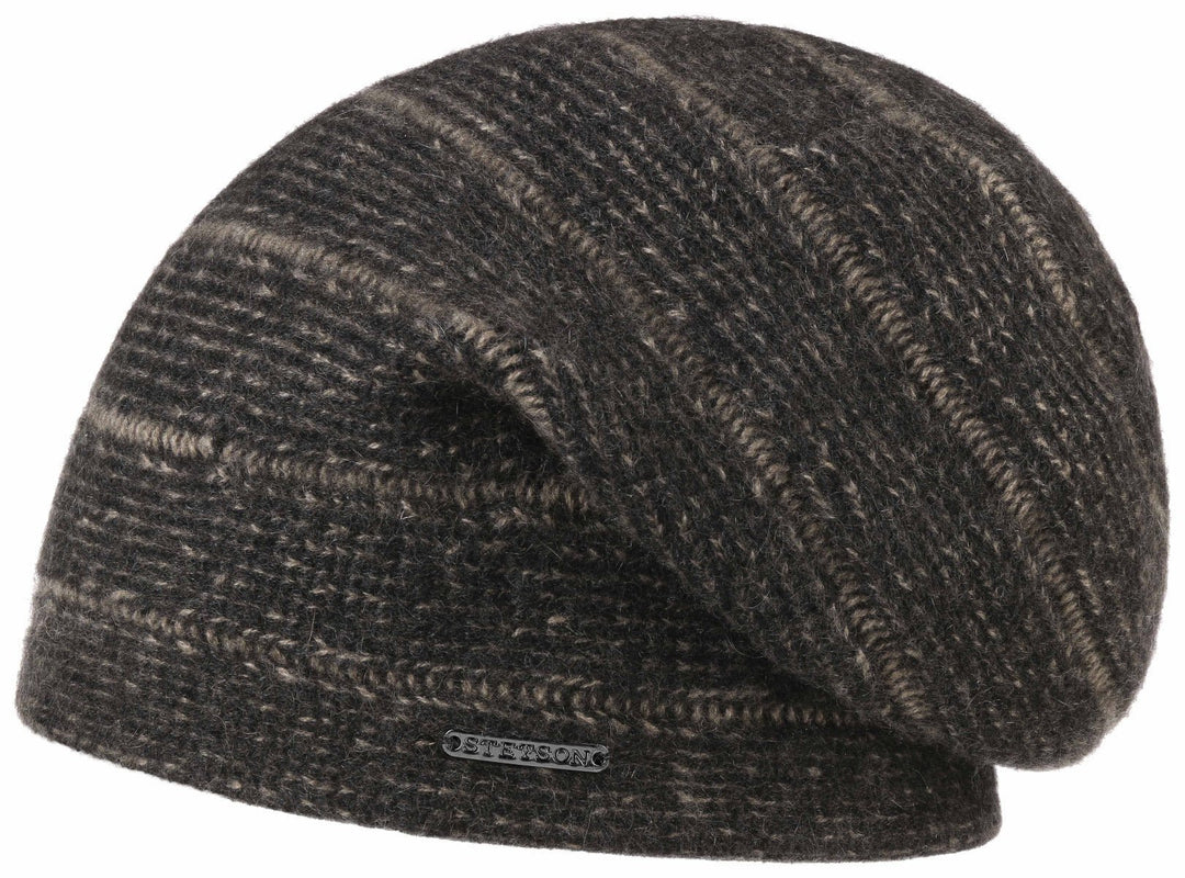 LONG BEANIE CASHMERE STETSON BRAUN - Hut - online.at