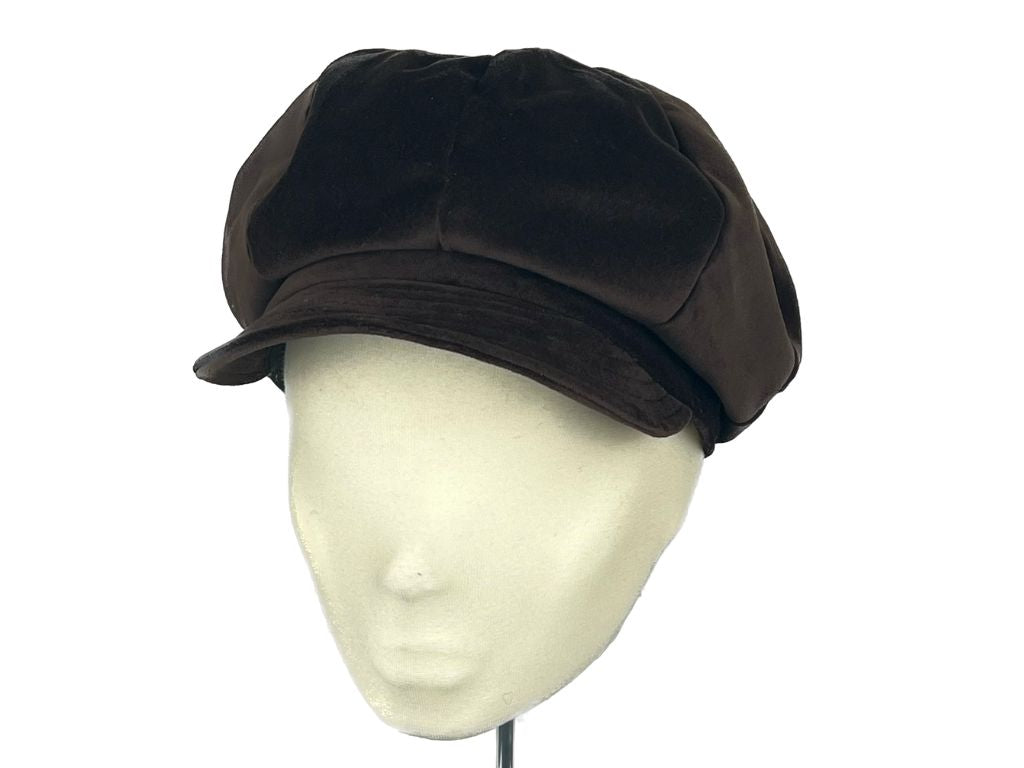 Retro Bonny Samt Mauerer Braun - Hut - online.at