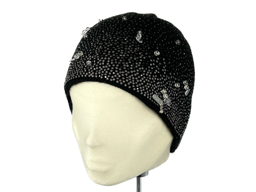 SFUMATO BRILL BEANIE VIZIO NERO - Hut - online.at