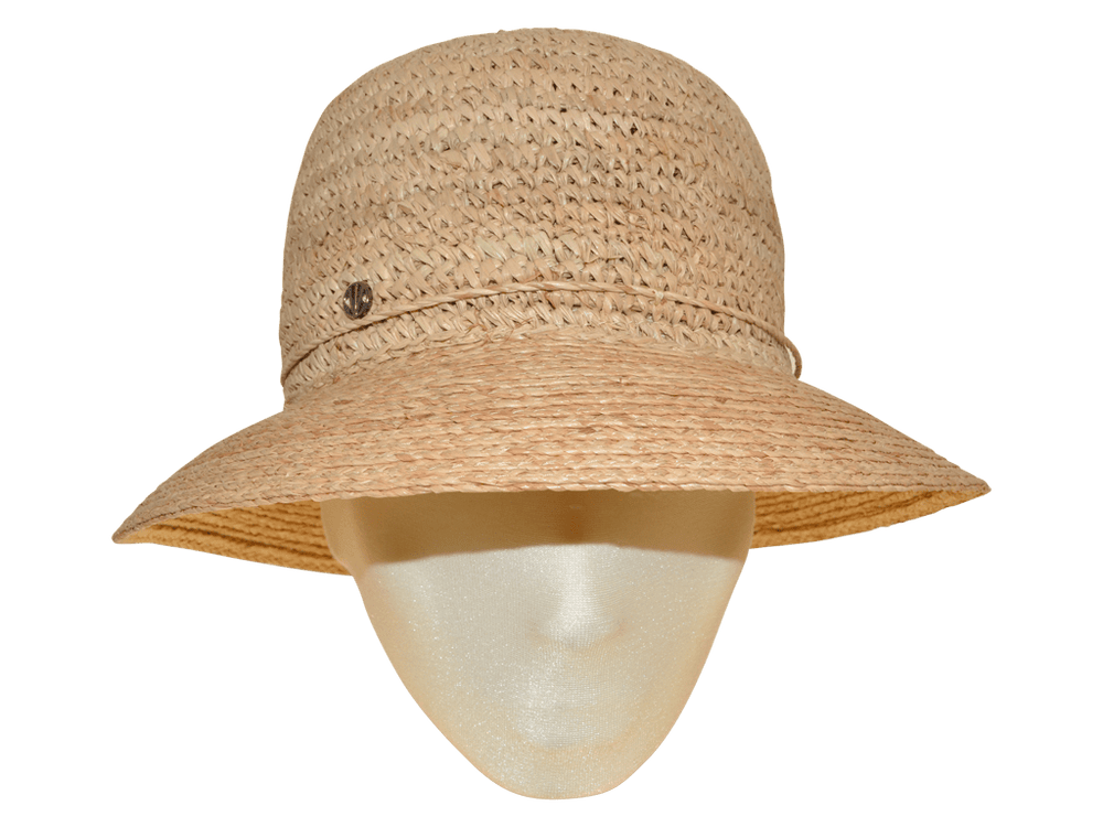 STROHUT CROCHET KLEIN NATUR - Hut - online.at