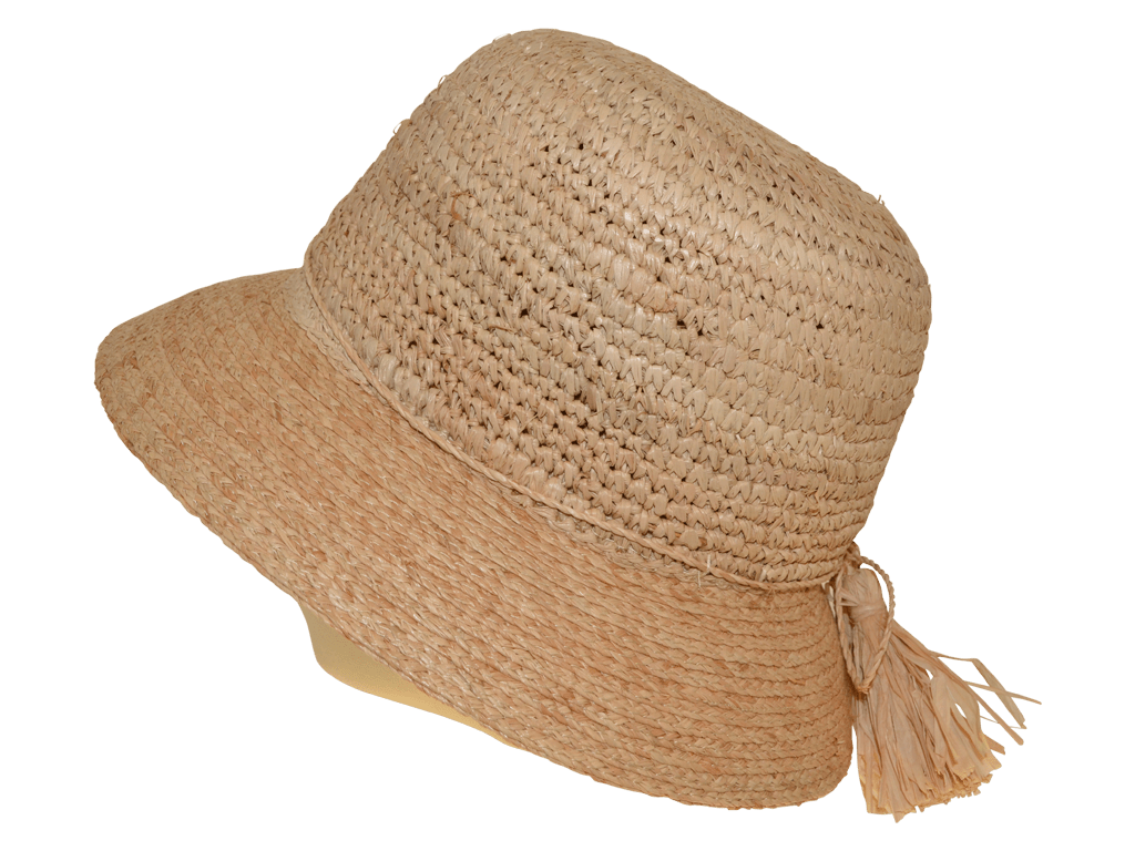 STROHUT CROCHET KLEIN NATUR - Hut - online.at